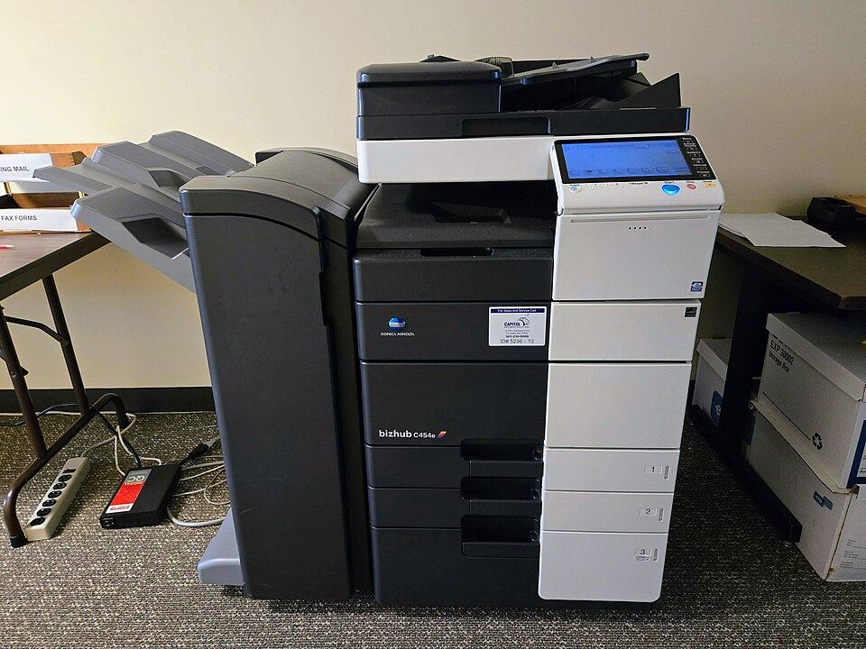 Konica Minolta bizhub C454e colour multifunction copier